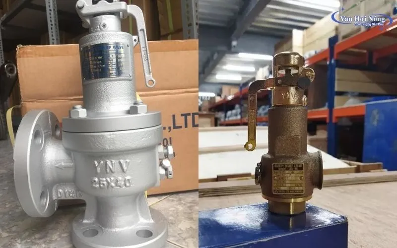 Van an toàn tự động xả áp khi áp lực vượt ngưỡng cho phép