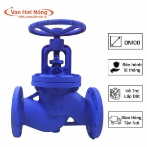 Van cầu hơi gang Ravis DN100