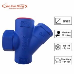 Bẫy hơi đồng tiền Ravis DN25