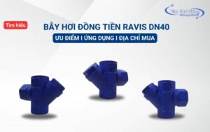 Bẫy hơi đồng tiền Ravis DN40 - Ưu điểm và cách lựa chọn chính xác