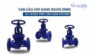 Van cầu hơi gang Ravis DN80: Ưu điểm, cách lắp đặt & sử dụng