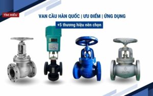 Có nên chọn van cầu hơi Hàn Quốc? Top 5 thương hiệu nổi tiếng