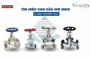 Van cầu hơi inox là gì? Kinh nghiệm chọn mua