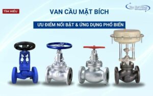 Tìm hiểu chi tiết về van cầu hơi mặt bích