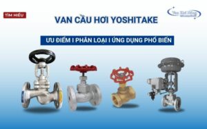 Ưu điểm, ứng dụng của van cầu hơi Yoshitake