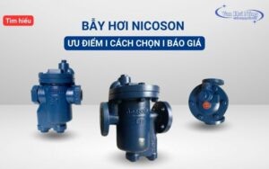 Bẫy hơi Nicoson: Đặc điểm và cách lựa chọn hiệu quả