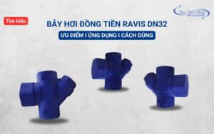 Tìm hiểu chi tiết bẫy hơi đồng tiền DN32