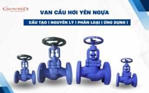 Van cầu hơi yên ngựa thiết kế dạng chữ S nằm ngang