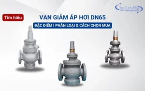 Phân loại & Cách chọn mua van giảm áp hơi DN65 chính xác, hiệu quả