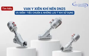 Tại sao nên sử dụng van y xiên khí nén DN25?