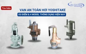 Tìm hiểu chi tiết về van an toàn hơi nóng Yoshitake - Nhật Bản