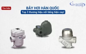 Bẫy hơi Hàn Quốc: Top 3 thương hiệu nổi tiếng!