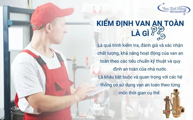 Kiểm định van an toàn theo quy định của nhà nước