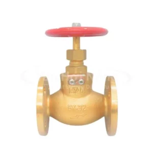 Van cầu đồng mặt bích một chiều MIHA 5K
