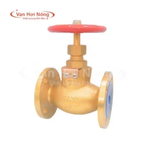 Van cầu đồng mặt bích một chiều MIHA 5K