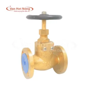 Van cầu đồng mặt bích hai chiều MIHA 5K