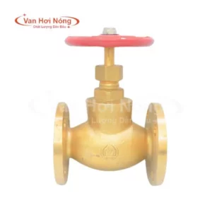 Van cầu đồng mặt bích một chiều MIHA 5K