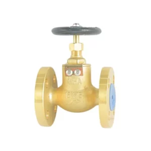 Van cầu đồng mặt bích hai chiều MIHA 16K