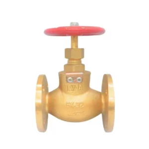 Van cầu đồng mặt bích một chiều MIHA 5K