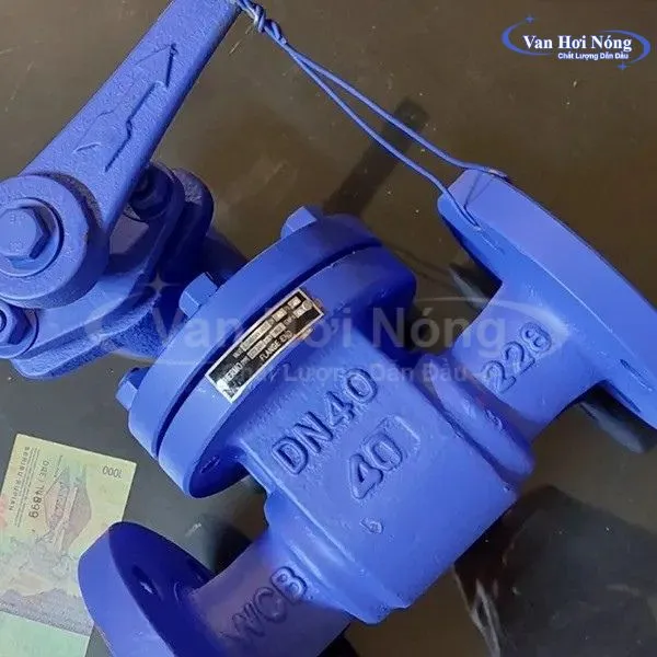 Van xả đáy lò hơi