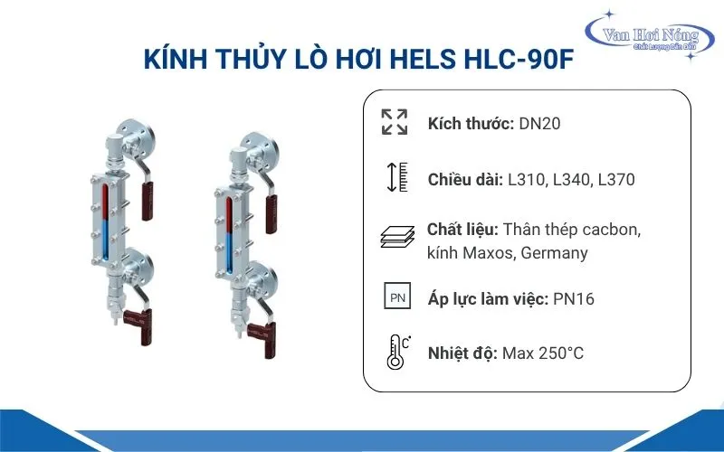 Thông tin kính thủy HELS HLC-90F