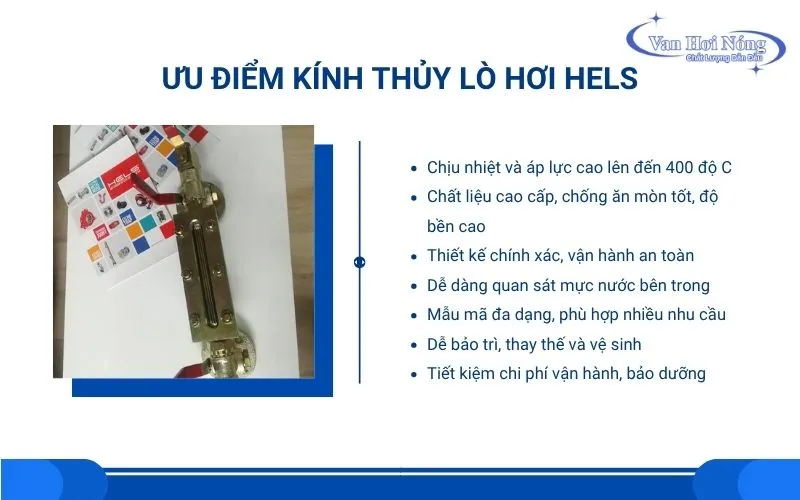 Ưu điểm vượt trội của kính thủy Hels