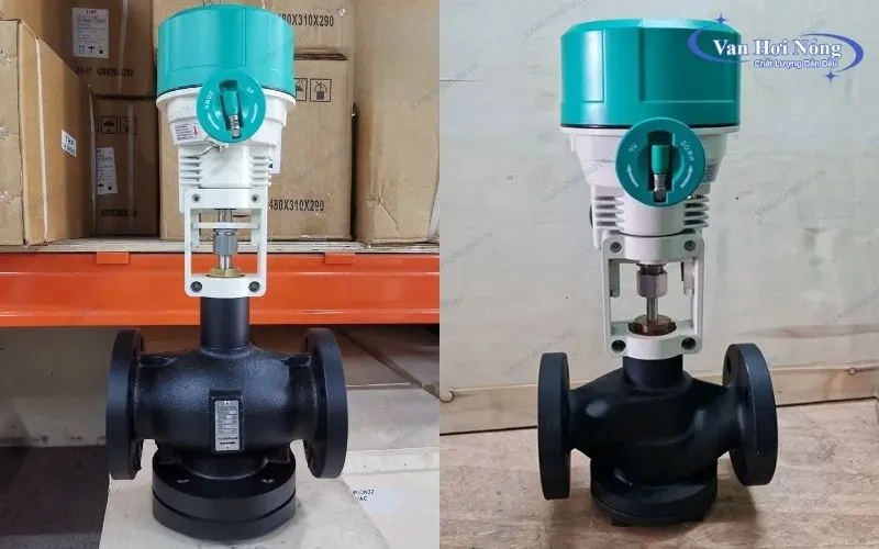 Van cầu điện Kosaplus dạng on/off cho phép đóng mở chính xác