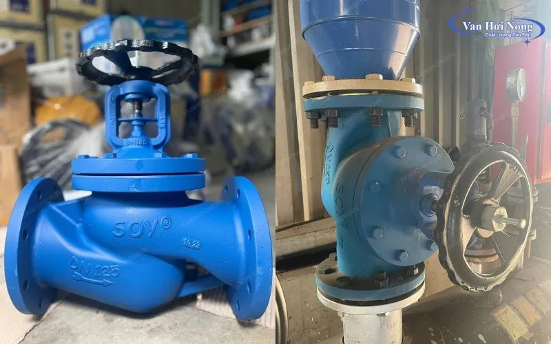 Van cầu Soy DN125 độ kín khít cao, thích hợp cho môi trường khắc nghiệt