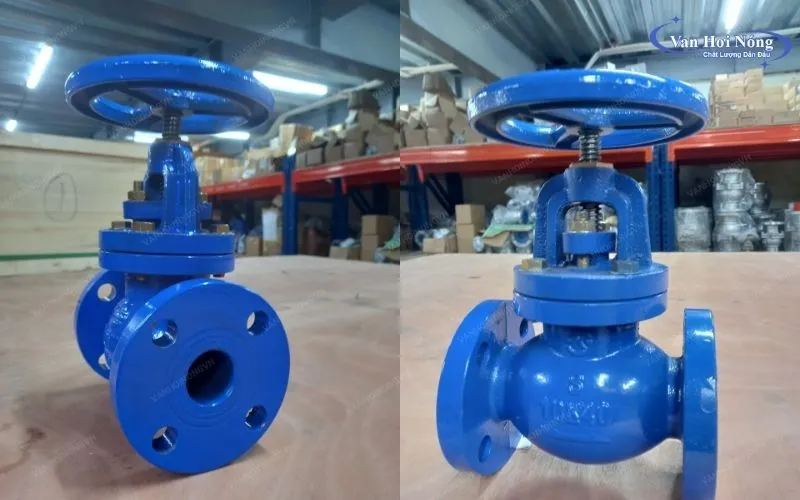 Ảnh thực tế của van cầu hơi Wonil Hàn Quốc DN50