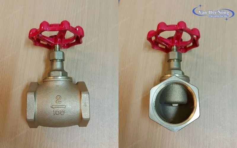 Van cầu đồng Kitz nối ren DN50