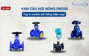 Top 6 model van cầu hơi nóng DN200 chất lượng, giá rẻ!