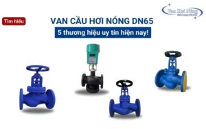 Van cầu hơi nóng DN65 (Phi 76mm) là gì? 5 thương hiệu uy tín