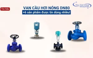 Các loại van cầu hơi nóng DN80 được tin dùng nhiều hiện nay!