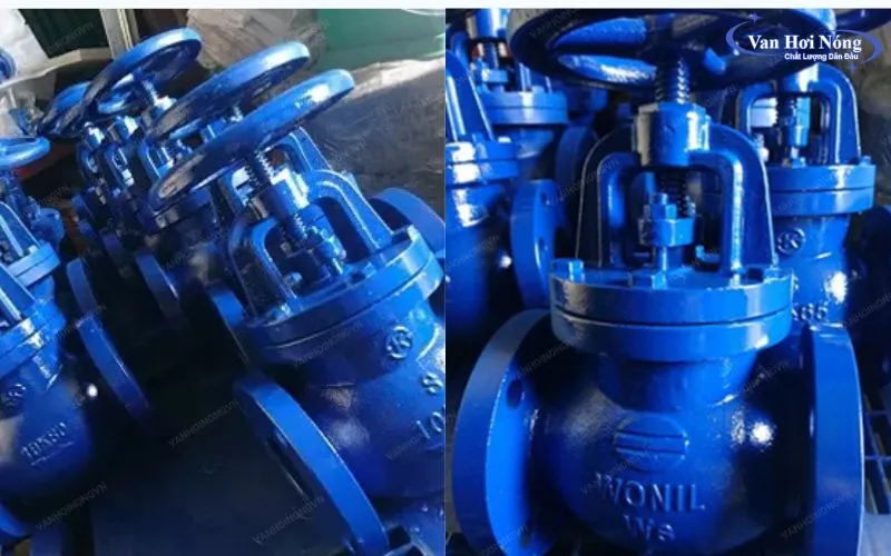 Van cầu dạng bầu DN125 thương hiệu Wonil - Hàn Quốc