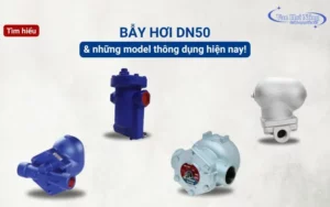Bẫy hơi DN50: Cấu tạo, Ứng dụng và Các model thông dụng