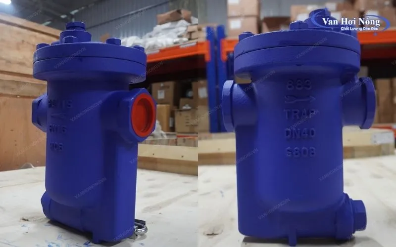 Bẫy hơi gầu đảo Ravis 883 chất liệu thép WCB cho độ bền cao