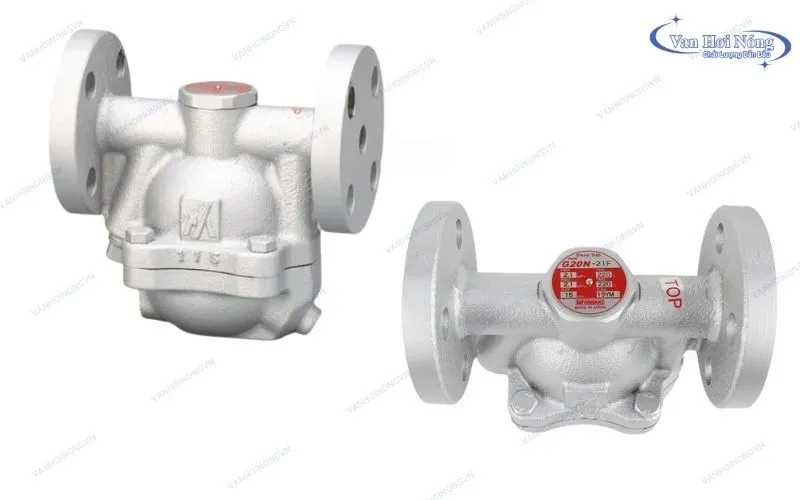 Bẫy hơi Miyawaki G20-21F nối bích có độ bền cao, chắc chắn