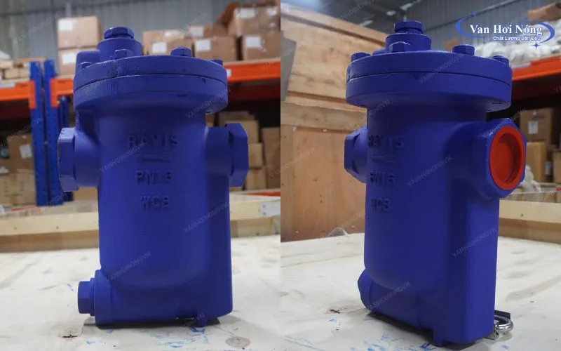 Bẫy hơi DN50 gầu đảo Ravis có giá thành rẻ, độ bền cao