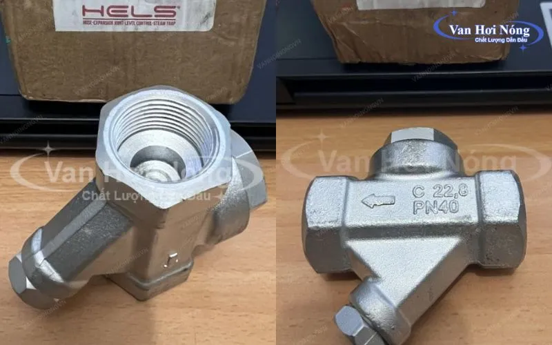 Bẫy hơi thép Hels có khả năng chịu nhiệt, áp lực vượt trội