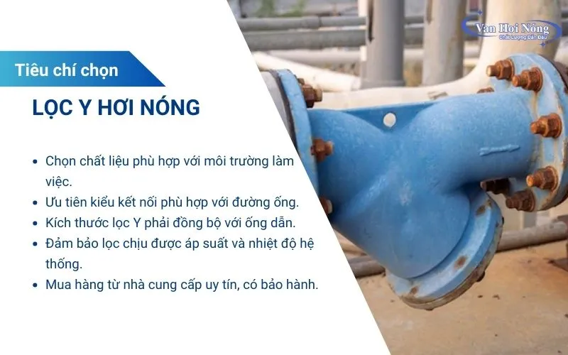 Cách chọn lọc y cho hệ thống hơi nóng chất lượng, giá rẻ