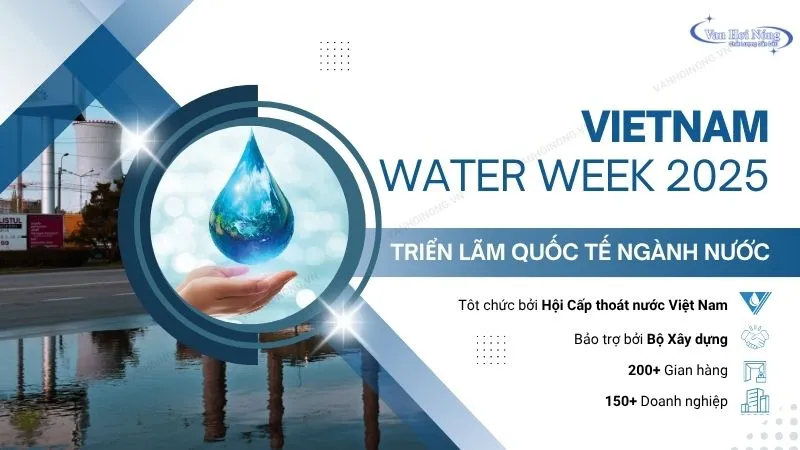 Quy mô triển lãm Vietnam Water Week 2025