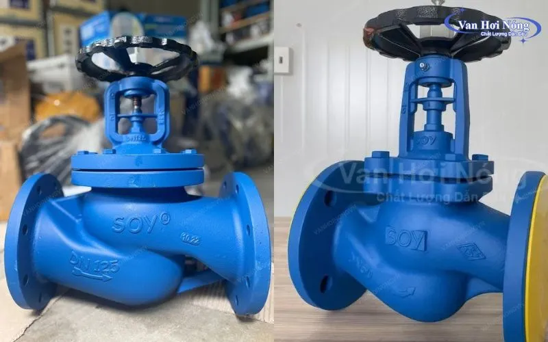 Van cầu Bellows Sealed Soy PN16 đảm bảo độ kín tuyệt đối