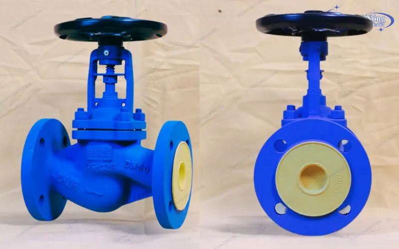 Van cầu hơi Beize PN16 làm kín bằng bellows sở hữu công nghệ làm kín tối ưu