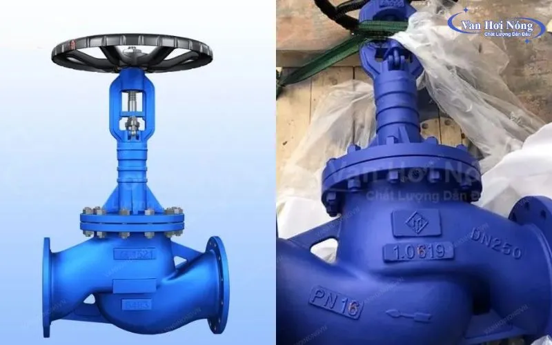 Van cầu ETM L.061 PN16 kiểm soát dòng chảy tối ưu