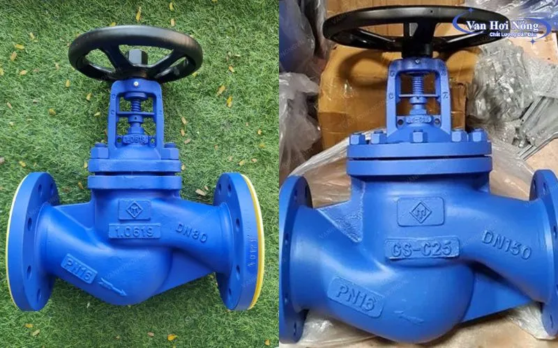 Van cầu thép ETM P.061 PN16 ngăn rò rỉ tuyệt đối