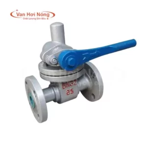 Van xả đáy lò hơi PN25