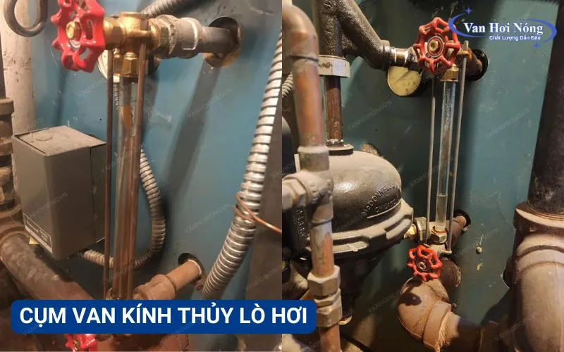 Kính thủy lò hơi giúp quan sát mực nước bên trong