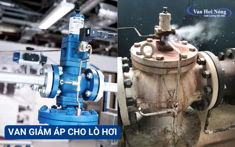 Van giảm áp giúp bảo vệ các thiết bị tiêu thụ hơi ở hạ nguồn