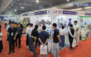 Gian hàng B42 Tuấn Hưng Phát bùng nổ ngày đầu tiên tại RHVAC 2025