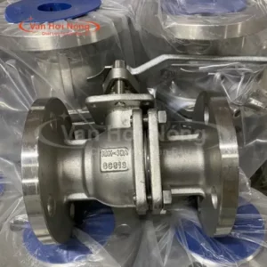 Van bi inox 304 YDK nối bích JIS10K